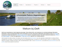 Tablet Screenshot of idelft.nl